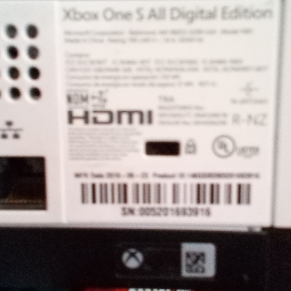 Xbox One S